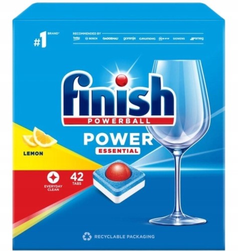 Finish Tabletki do zmywarki 42sztuki cytrynowa świeżość, ochrona naczyń