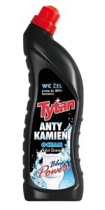 Żel do mycia WC Tytan 700g skutecznie usuwa kamień , odświeżający zapach