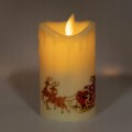 Świeca bożonarodzeniowa LED ruchomy płomień 10 cm