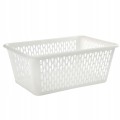 Kosz uniwersalny kremowy organizer 25×16×8 cm do przechowywania