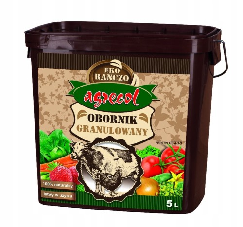 Obornik nawóz naturalny granulowany 5L