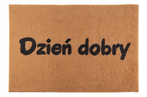 Wycieraczka tekstylna Dzień Dobry 60x40cm uniwersalna