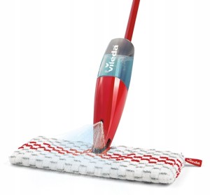 Vileda Mop ze spryskiwaczem 1-2 Spray Max wygodne mycie podłóg bez wiadra
