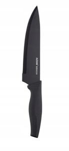 Nóż kuchenny 32 cm stalowy do mięs i warzyw z powłoką non-stick