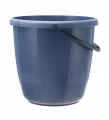 Wiadro plastikowe 10 l ogrodnicze gospodarcze granatowe