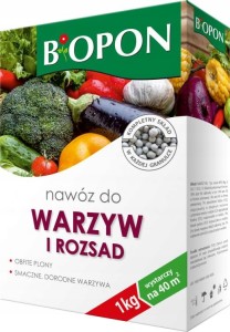 Nawóz granulowany do warzyw i rozsad 1kg