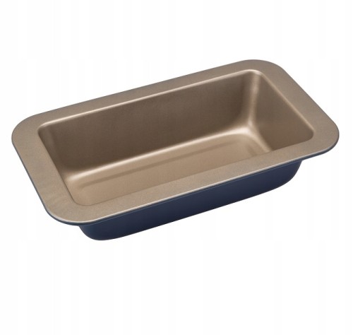 Blacha nieprzywierająca do pieczenia forma 11 x 21cm granatowa