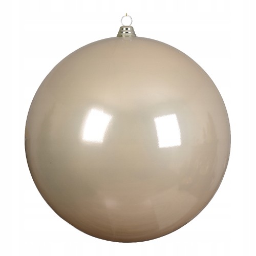 Bombka choinkowa duża 14 cm perłowa nietłukąca błyszcząca