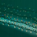 Lampki Choinkowe Światełka Kolorowy Ciepły Biały LED 1000 Diod 2,25m
