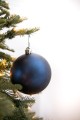 Bombki choinkowe zestaw 4 szt. intensywny granat nietłukące 10 cm lekkie