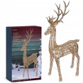 Dekoracja Świąteczna Figurka Renifer LED 3D 5200 diod 270cm