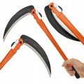 Sierp ręczny składany kosa nóż metalowy 49 cm