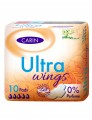 Podpaski higieniczne CARIN ULTRA WINGS, 10szt. chłonne