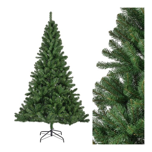 Choinka sztuczna Duża Sosna Zielona Na Stojaku 240cm Gęsta