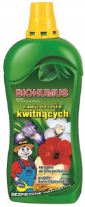Nawóz naturalny do roślin kwitnących Biohumus 1,2L