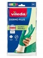 Rękawice nitrylowe Vileda Dermo Plus hipoalergiczne z bawełnianą wyściółką