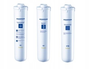 Zestaw 3 Wkładów filtrujących K5 K2 K7 Aquaphor Morion