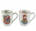 Kubek świąteczny porcelanowy na kawę herbatę miś 1szt