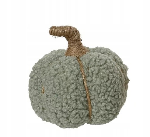 Dynia jesienna na stół halloween poliester 16x18cm 1szt