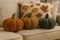 Dynia dekoracyjna jesienna halloweenowa miękka 15cm poduszka 1szt