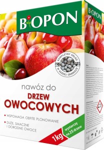 Nawóz do drzew owocowych granulat 1 kg 