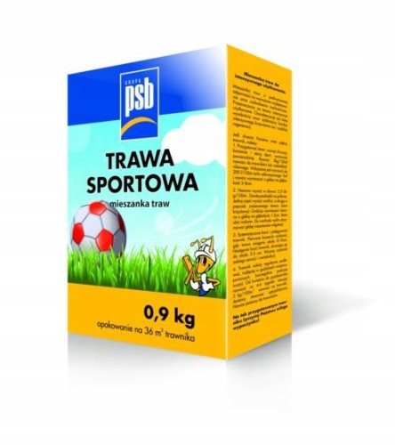 Nasiona trawa sportowa uniwersalna 0,9kg
