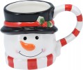 Kubek świąteczny ceramiczny malowane zdobienia 280 ml 1szt