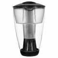 Dzbanek filtrujący szklany Dafi Crystal LED czarny z filtrem classic