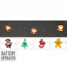 Lampki choinkowe łańcuch świetlny 20 LED 10cm 1szt
