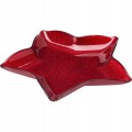 Patera talerz szklany w kształcie gwiazdy 30cm 1szt