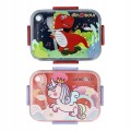 Lunchbox śniadaniówka dziecięca ze sztućcami 1 szt