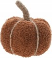Dynia dekoracyjna tekstylna miękka 13 cm kolory jesienne
