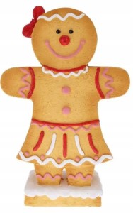 Figurka świąteczna piernikowy chłopiec / dziewczynka 55 cm 1szt