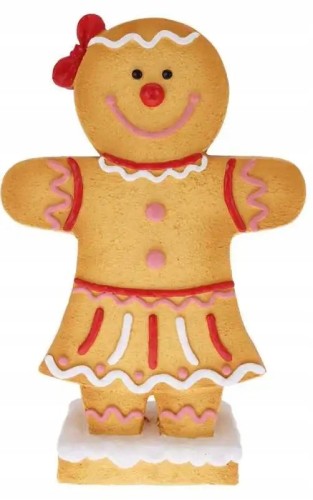 Figurka świąteczna piernikowy chłopiec / dziewczynka 55 cm 1szt