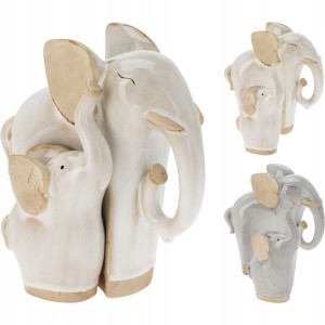 Figurka porcelanowa słonik na szczęście 19cm 1szt