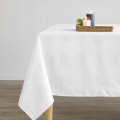Obrus świąteczny na stół biały duży 220x150 cm