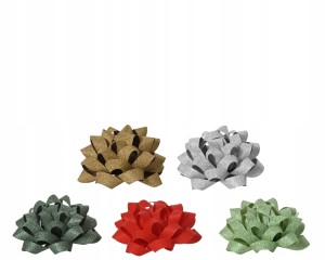 Kokarda prezentowa plastikowa duża różne kolory 8cm 1szt