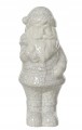 Figurka świąteczna Mikołaj dolomit szary 35cm 1szt