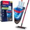 Mop płaski Vileda H2prO plus wiadro 2 zbiorniki czysta brudna woda