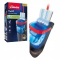 Mop płaski Vileda H2prO plus wiadro 2 zbiorniki czysta brudna woda