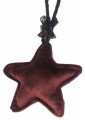 Zawieszka świąteczna na choinkę welurowa 13 cm