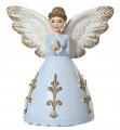 Figurka świąteczna Aniołek tworzywo sztuczne różne kolory 14cm 1szt
