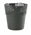 Osłonka ażurowa antracyt Aster 14,5 cm