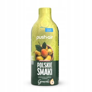 Koncentrat do wody Dafi PushAir 500 ml naturalny syrop o smaku gruszkowym