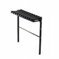 Ławka na cmentarz składana cmentarna metalowa 68cm ławeczka