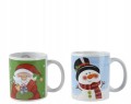 Kubek świąteczny porcelanowy różne wzory 300 ml 1szt