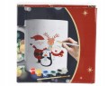 Kubek świąteczny porcelanowy do malowania biały 300 ml 1szt