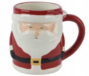 Kubek świąteczny z dolomitu Święty Mikołaj 330 ml 1szt