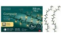 Lampki choinkowe światełka świąteczne 350 LED ciepły biały 7,5m