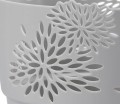 Osłonka ażurowa Aster szara 11,5 cm